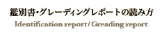 �ӕʏ��E�O���[�f�B���O���|�[�g�̓ǂݕ�