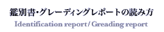 �ӕʏ��E�O���[�f�B���O���|�[�g�̓ǂݕ�