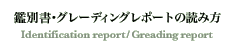 �ӕʏ��E�O���[�f�B���O���|�[�g�̓ǂݕ�