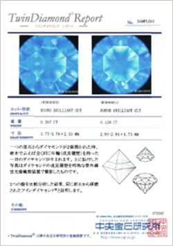 Twin Diamond Report