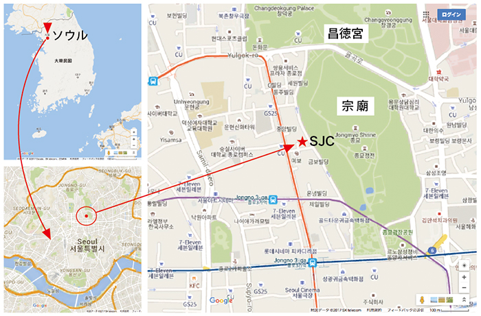 Seoul Jewelry Industry Support Center周辺 の地図