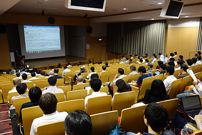 日本鉱物科学会総会の様子