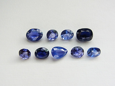 天然非加熱 サファイア ダイヤモンド 1.140×0.45×0.73 （CGL通信  