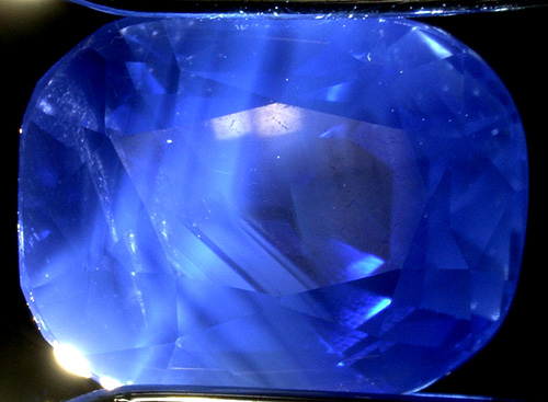 【4.90ct】シンセティックブルーサファイア 大粒！シンセティックブルーサファイアの一粒リング ～Synsetic